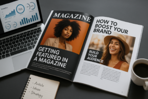 How to Get Featured in a Magazine - Trelexa